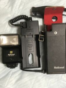 Nationalナショナル　オートストロボPE-320S＋バッテリケース