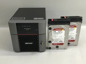 1円スタート BUFFALO TeraStation TS3220DNシリーズ (HDD3TB×2基)