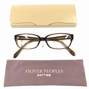 【オリバーピープルズ】本物 OLIVER PEOPLES 伊達眼鏡 Eugene CRB サングラス メガネ めがね メンズ レディース 日本製 ケース付 送料520円
