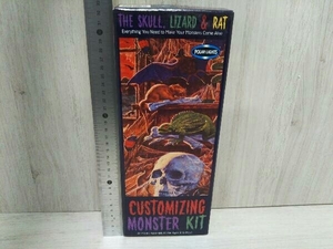 プラモデル POLAR LIGHTS CUSTOMIZING MONSTER KIT THE SCULL, LIZARD & RAT