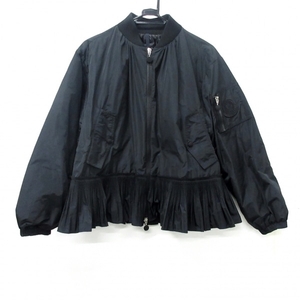 モンクレール MONCLER ダウンジャケット サイズ0 XS MIRAC 黒 レディース 長袖/ジップアップ/冬 ジャケット