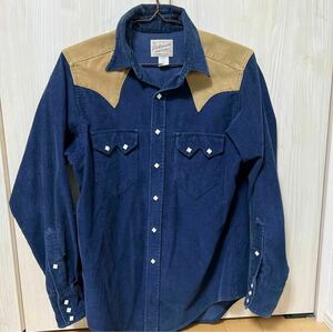 ROCKMOUNT RANCH WEAR ビンテージウエスタンシャツ　メンズＬ相当