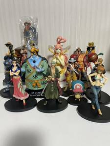 美品 ワンピース フィギュア フィギュアーツzero ONE PIECE Figuarts 麦わらの一味 2年後 新世界 魚人島 しらほし ジンベエ グラメン