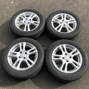 [24T00580A] 175/65R15 TOYO PROXES CF2 2020年製 夏タイヤ EuroSpeed 社外 アルミホイール 15×5.5J+45 15インチ PCD100/4H 4本セット