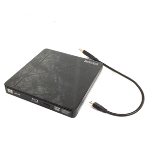 IODATA BD-U6EP USBバスパワー対応 ポータブル ブルーレイドライブ 通電動作確認済