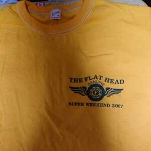 The flat head スーパーウィークエンドTシャツ 2007年当時物