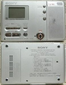 SONY MZ-B10 ソニー ポータブルMDレコーダー