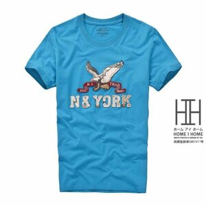 M 6807 tシャツ メンズ プリントt 半袖 メンズ ワッペン入り プリント ロゴ ワンポイント カットソー アメカジ 丸首