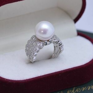 リング 真珠指輪 真珠アクセサリ 天然真珠 淡水真珠 本真珠 誕生日プレゼント 新型 女性 フリーサイズ 上質真珠 パーティー 新品 zz112