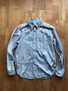 【美品】Engineered Garments エンジニアド ガーメンツ 19th BD Shirt Cotton Oxford ライトブルー XS BDオックスフォードシャツ