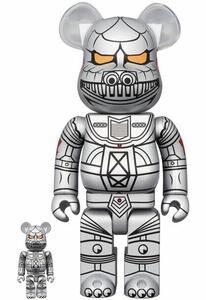 BE@RBRICK メカゴジラ (1974) 100％ & 400％ medicom toy ベアブリック メディコムトイ mechanic Godzilla 円谷英二 特撮怪獣映画 東宝