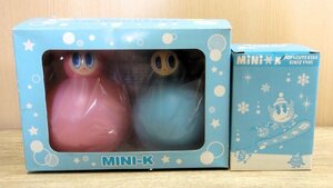 【中古】MINI-K ミニケー シャンプーボトル スノードーム まとめ 2点セット