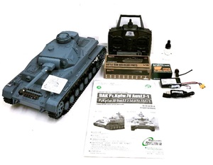 1/16サイズ戦車ラジコン　ドイツIV号F２型　ヘンロン3859-1　基板バージョン7.0
