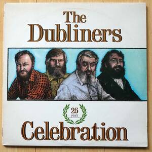 The Dubliners（ザ・ダブリナーズ）2LPセット「Celebration (25 Years)」アイルランド盤 HM 25 美品 guest : The Pogues, Christy Moore他