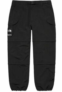【S】　Supreme The North Face Trekking Zip-Off Belted Pant Black 22SS シュプリーム ノースフェイス パンツ　黒