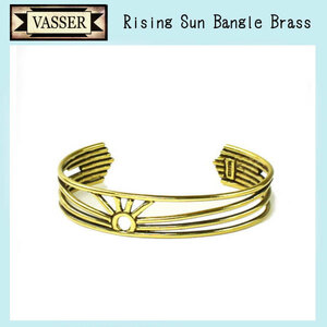 VASSER(バッサー)Rising Sun Bangle Brass(ライジングサンバングル ブラス)