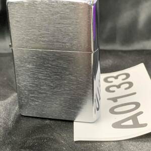 ZIPPO オイルライター　CANNED BOTTOM　プレーンジッポー　シリアルナンバー2141　2003年製　A0133