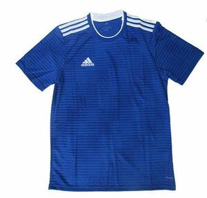 adidas アディダス CF0687 EDN13 サッカー ゲームシャツ ブルー L お買い得商品