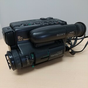 y042507t SONY ソニー Handycam Video8 8ミリビデオカメラ CCD-TR75 SONY デジタルビデオカメラ 本体のみ