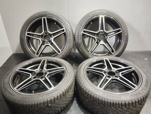 タイヤ走行短め【Continental VikingContact7 225/45R18】スタッドレス【社外ホイール 18インチ 7.5J5HPCD112+49】W177 Aクラス等 (KTL051)