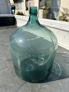 古い　ガラスボトル　ガラス瓶　デミジョンボトル  レトロ  インテリア　ガラス