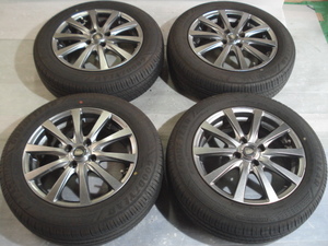 MANARAY 15×5.5 of40 175/65R15 2022年製 8～9分山 4本 ヴィッツ アクア キューブ シエンタ フィット フリード