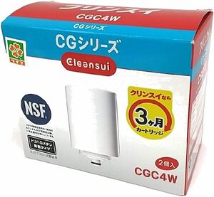 三菱ケミカル・クリンスイ 浄水器 蛇口直結型 ホワイト CGC4W 2個入