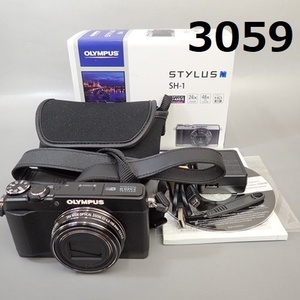 FK-3059◆OLYMPUS　STYLUS SH-1 美品　コンデジ　簡易動作OK