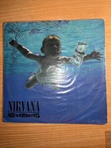 Nirvana Nevermind Import Columbia Kurt Cobain Foo Fighters Record LP HTF 1992 海外 即決