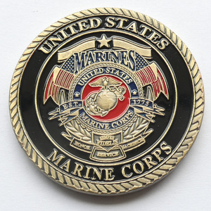 アメリカ合衆国 海兵隊 UNITED STATES MARINE CORPS SEMPER FIDELIS コイン メダル