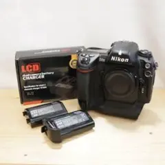 【動作確認済・説明書付】Nikon D2X ボディ（ショット数25000回）
