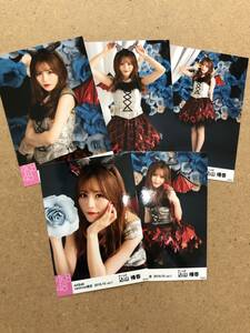 込山榛香 AKB48 2019年10月度 net shop限定個別生写真5枚セットvol.1※5種コンプ