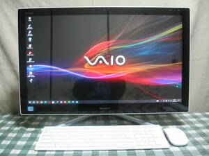 （タッチパネル対応大型ワイド液晶) ＃＃ SONY VAIO SVL24148CJ Windows 10 Home ＃＃（スグ付くTV＆地デジ対応) 