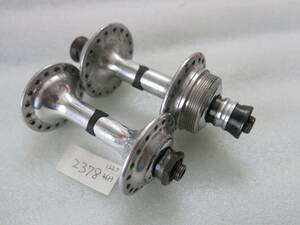 HB-04035　2378　Campagnoloカンパ　RECORDレコード　スモール・ハブ　36穴　イタリアネジ規格　リアエンド幅122.7mm　中古