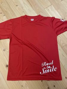 新品未使用 公式 第10回熊本城マラソン大会 2023年 参加賞Ｔシャツ サイズ：L カラー：火の国レッド×ホワイトロゴ　ランニングシャツ