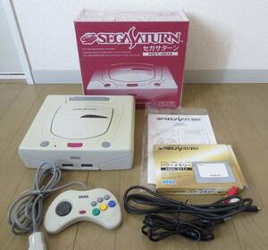 美品☆SEGA セガサターン HST-0014 本体 HST-3220 パワーメモリー 付属品一式 セット☆動作確認済