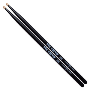 VIC FIRTH VIC-5AB American Classic 5A Black ドラムスティック×3セット