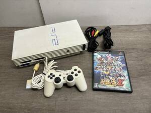 ☆ PS2 ☆ プレイステーション2 セラミックホワイト 動作品 本体 コントローラー 付属 Playstation2 デュアルショック2 SONY 