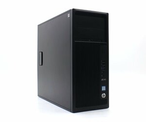 hp Z240 Tower Workstation Xeon E3-1225 v5 3.3GHz 8GB 256GB(新品SSD) 500GB(HDD) Quadro K1200 DVD+-RW Windows10 Pro 64bit