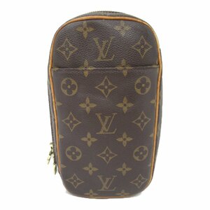 ルイ・ヴィトン ポシェット ガンジュ ブランドオフ LOUIS VUITTON ウエストバッグ ボディバッグ モノグラム 中古 レディース