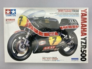 タミヤ 1/12 アカイ ヤマハ YZR500 ディスプレイモデル 14102/ジャンク ※まとめて取引・同梱不可 [26-1757]