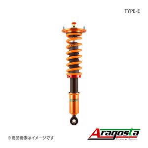 Aragosta 全長調整式車高調 with アラゴスタカップ 4CUP 1台分 シビック/シビックタイプR/シビックSiR EK4/EK9 3AAA.H2.E1.000+4CUP