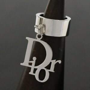 ◆ 送料無料 ◆ Dior / ディオール ◆ ロゴチャーム リング ◆ 指輪 シルバーカラー サイズ：6（約11号） ◆