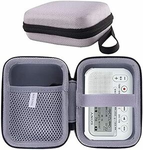 ソニー SONY メモリーカードレコーダー ICD-LX31A/ ICD-LX30 専用保護収納ケース -waiyu JP (グレ