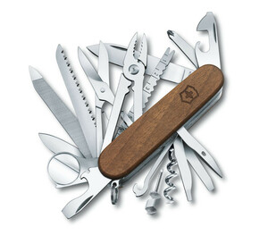 送料無料 VICTORINOX(ビクトリノックス) スイスチャンプ・ウッド ウォールナット 1.6791.63【日本正規品】