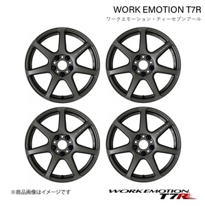 WORK EMOTION T7R ミニ (R56) COOPER S ABA-MF16S 1ピース ホイール 4本 1台分【18×7.5J 4-100 INSET47 マットカーボン】