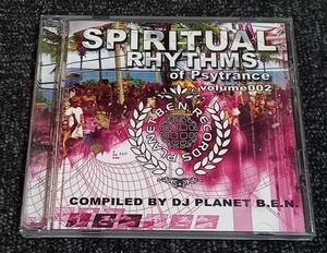 ♪V.A / Spiritual Rhythms Of Psytrance Vol.002♪ 帯付き PSY-TRANCE フルオン PLANET B.E.N. 送料2枚まで100円