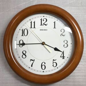 SEIKO セイコー 壁掛け時計 掛け時計 KX603A 中古品 動作品