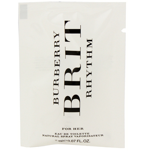 バーバリー ブリット リズム フォーハー (チューブサンプル) EDT・SP 2ml 香水 フレグランス BRIT RHYTHM FOR HER BURBERRY 新品 未使用