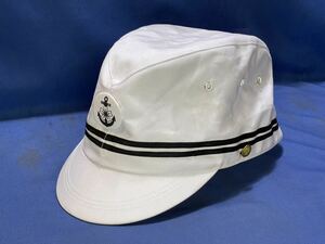 日本海軍 複製品白色略帽『 黒二線 将校用 二種略帽 』- 海軍レプリカキャップ -